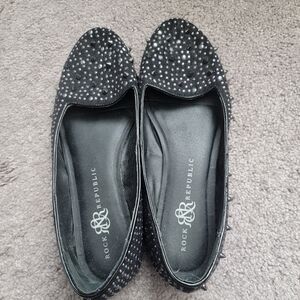 Womens Studded and Spiked Flats
